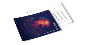 Postal Jellyfish - Donisete Lemos